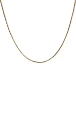 【送料無料】 アレックスアンドアニ レディース ネックレス・チョーカー アクセサリー Round Herringbone Layering Necklace Gold