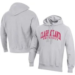 チャンピオン メンズ アウター パーカー・スウェットール Mens Champion Gray Clark Atlanta University Panthers Tall Arch Pullover Hoodie Gray グレー