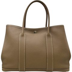 エルメス ガーデンパーティー 36 PM トートバッグ エトゥープ Y04950