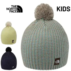 ザ・ノース・フェイス キッズ ニット帽子 THE NORTH FACE ワッフルビーニー｜子ども用 ニットキャップ ボン天付き ポンポン  グッズ 子供  スノーウェア  キッズファッション/NNJ42404