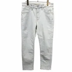 【新品】ユニクロ UNIQLO ウルトラストレッチジーンズ パンツ 無地 綿×ポリエステル×ポリウレタン 30(76cm) ライトブルー 薄尾 メンズ