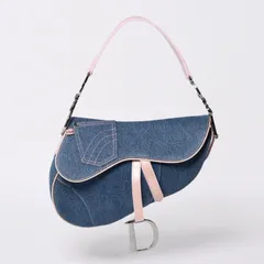 極美品 CHRISTIAN DIOR クリスチャンディオール サドルバッグ ワン