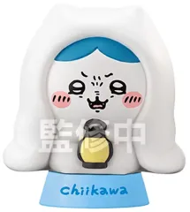 【中古】食玩 トレーディングフィギュア 6.ハチワレ(怖い話) 「ちいかわ キャライト」