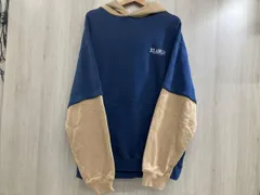通年 X-LARGE エクストララージ LAYERED HOODED SWEAT パーカー 101231012020 XLサイズ ネイビー