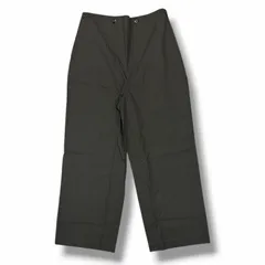 参考上代49500円 未使用 benine 9 25SS コットンナイロン イージートラウザーズ チノパンツ ビナイン BN0009-205 ブラック L （12191M）