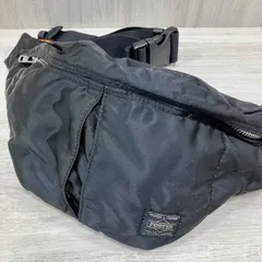 PORTER/ボディバッグ/タンカー　ウエストバッグ　ポーター　吉田カバン　ナイロン　長財布収納可　L  ブラック　黒