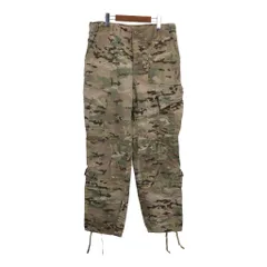 米軍実物 U.S.ARMY ACU フィールドパンツ ミリタリー マルチカム ブラウン (メンズ MEDIUM REGULAR) 中古 古着 R4694