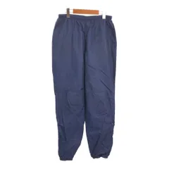 90年代 NIKE ナイキ ナイロンパンツ スポーツ ネイビー (メンズ L) 中古 古着 R4773