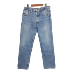 90年代 USA製 Levi's リーバイス 501 デニムパンツ ブルー (メンズ W32 L36) 中古 古着 R5309