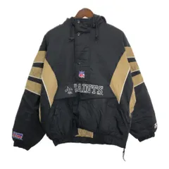 90年代 STARTER スターター NFL ニューオーリンズ・セインツ スタジアムジャケット プロチーム アメフト (メンズ XL) 中古 古着 R5509のサムネイル