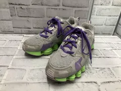 NIKE/W SHOX NOVA SP MTLC PLATINUM/27.5cm/スニーカー/ナイキ/ショックスTLノヴァ/ライム×メタリックシルバー/CK2085-002