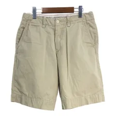 Polo by Ralph Lauren ポロ ラルフローレン チノショーツ ポロチノ ワンポイントロゴ ベージュ (メンズ W30) 中古 古着 R5688