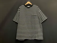 RHC Ron Herman アールエイチシー ロンハーマン ボーダーTシャツ ポケットTシャツ 3920900031 ブラック/ホワイト L