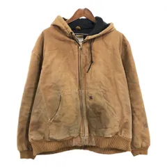 Carhartt カーハート アクティブパーカージャケット ブラウン (メンズ 2XL Regular) 中古 古着 R5967