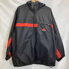 90s ナイキ ACG ハーフジップ アノラック ナイロンジャケット 青 XL