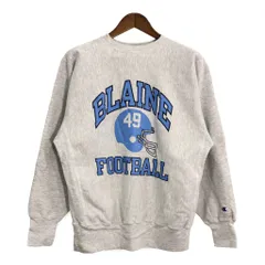 90年代 Champion チャンピオン REVERSE WEAVE リバースウィーブ スウェット カレッジ ライトグレー (メンズ X-LARGE) 中古 古着 R6355