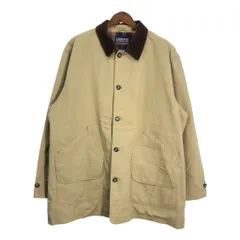 00年代 LANDS' END ランズエンド ハンティングジャケット 大きいサイズ ベージュ (メンズ 2XL) 中古 古着 R6448のサムネイル