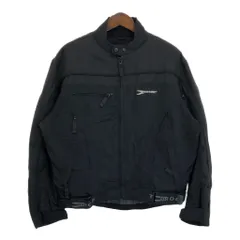 JOE ROCKET ジョーロケット ナイロン レーシングジャケット バイクウェア モーターサイクル ブラック (メンズ XL) 中古 古着 R6494