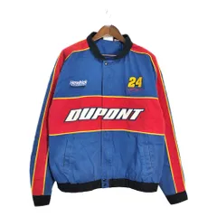 00年代 WINNER’S CIRCLE レーシングジャケット DUPONT ブルー (メンズ XXL) 中古 古着 R6521