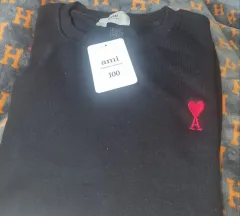 アミ ブラック スウェット L