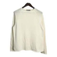 90年代 Polo by Ralph Lauren ポロ ラルフローレン コットン セーター ホワイト (メンズ M) 中古 古着 R6887