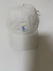 ポロ ラルフローレン 帽子 アイボリー (新品)
