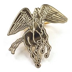 エルメス スカーフリング ペガスグラヴェ ペガサス シルバー
