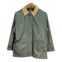 80年代 USA製 WOOLRICH ウールリッチ ナイロン ハンティングジャケット カーキ (レディース L相当) 中古 古着 R7120のサムネイル