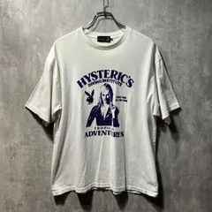 00s HYSTERIC GLAMOUR × PLAYBOY ADVENTURES TEE WHITE sizeXL アドベンチャーズTee ヒステリックグラマー × プレイボーイ