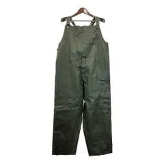 60年代 米軍実物 U.S.ARMY ウェットウェザー オーバーオール ヴィンテージ ミリタリー (メンズ LARGE) 中古 古着 R8260