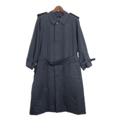イギリス製 BURBERRY LONDON ステンカラーコート ネイビー 48 - メルカリ
