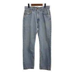 90年代 USA製 Levi's リーバイス 505 デニムパンツ ライトブルー (メンズ W33 L30) 中古 古着 R8599