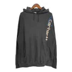 Carhartt カーハート スウェット パーカー ブラック (メンズ XL) 中古 古着 R9204