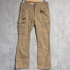 日本製 BLUEWAY SURPLUS カーゴパンツ ベージュ ワークパンツ M ギミック ミリタリー｜ブルーウェイ サープラス テック系 Y2K 00s 廃盤 希少のサムネイル
