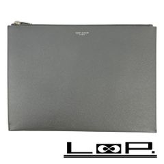 ■未使用■　フルラ ロゴ ぺルラジップ 2つ折り 財布 レザー グレージュ 【262869】〇 □未使用□ フルラ ロゴ ぺルラジップ 2つ折り 財布 レザー グレージュ