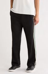 リプレゼント メンズ ボトムス カジュアルパンツ トラックパンツ 刺繍 ロゴ Represent Embroidered Logo Tape Stripe Track Pants Jet Black