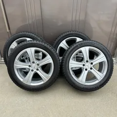【愛知県愛西市】Mercedes-Benz メルセデス ベンツ Eクラス 純正ホイール 245/45R18 MECHELIN ミシュラン X-ICE Snow スタッドレスタイヤ 4本セット 2020年製 美品 即日発送 ラクルモーター館のサムネイル