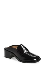 マルタンマルジェラ レディース シューズ スリッポン・ローファー Maison Margiela Tabi City Loafer Mule Black ブラックのサムネイル