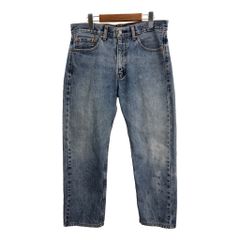 Levi's 리바이스 505 데님 팬츠 블루 (맨즈 W33 L30) 중고 헌옷 S1176