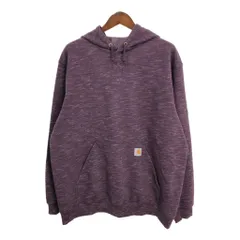 Carhartt カーハート スウェット パーカー ワーク ワインレッド (メンズ XL) 中古 古着 S1769
