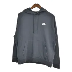 NIKE ナイキ スウェット パーカー スポーツ ワンポイントロゴ ブラック (メンズ L) 中古 古着 S1897のサムネイル