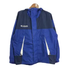 Columbia コロンビア マウンテンパーカー アウトドア ブルー (メンズ L) 中古 古着 S1981