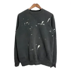 Carhartt カーハート スウェット ペンキ ブラック(メンズ S)中古 古着 S2003
