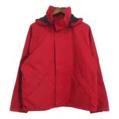 LANDS' END ランズエンド GORE-TEX マウンテンパーカー アウトドア レッド (メンズ L) 中古 古着 S2082のサムネイル