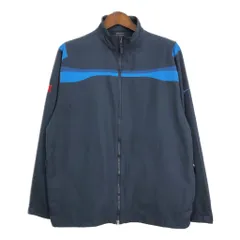 NIKE GOLF ナイキゴルフ ゴルフジャケット スポーツ ネイビー (メンズ L) 中古 古着 S2251