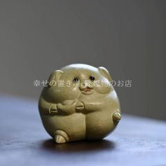 サイン入り】湯布院 輪葉葉招き猫 踊る猫 四葉のクローバー - メルカリ