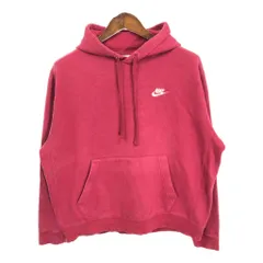 NIKE ナイキ スウェット パーカー スポーツ レッド (メンズ L) 中古 古着 S2662