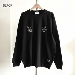 [ DOUBLE STEAL ] ダブルスティール スワローワッペン スウェット / 944-12038