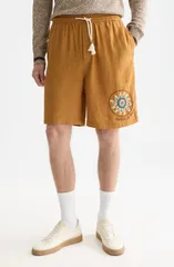 スコッチアンドソーダ メンズ ボトムス ハーフパンツ・ショーツ ショートパンツ Scotch Soda Wide Fit Bermuda Shorts Cathay Spiceのサムネイル