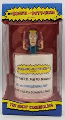 SUPER７ BEAVIS and BUTT-HEAD FIGURE AND TOILET PAPER BOX SET